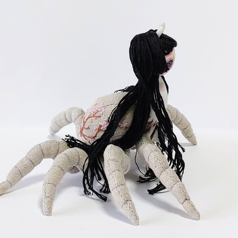 女郎蜘蛛　フィギュア　ガレージキット　ジオラマ　妖怪 絡新婦（女郎蜘蛛） 妖怪 | 魚水屋