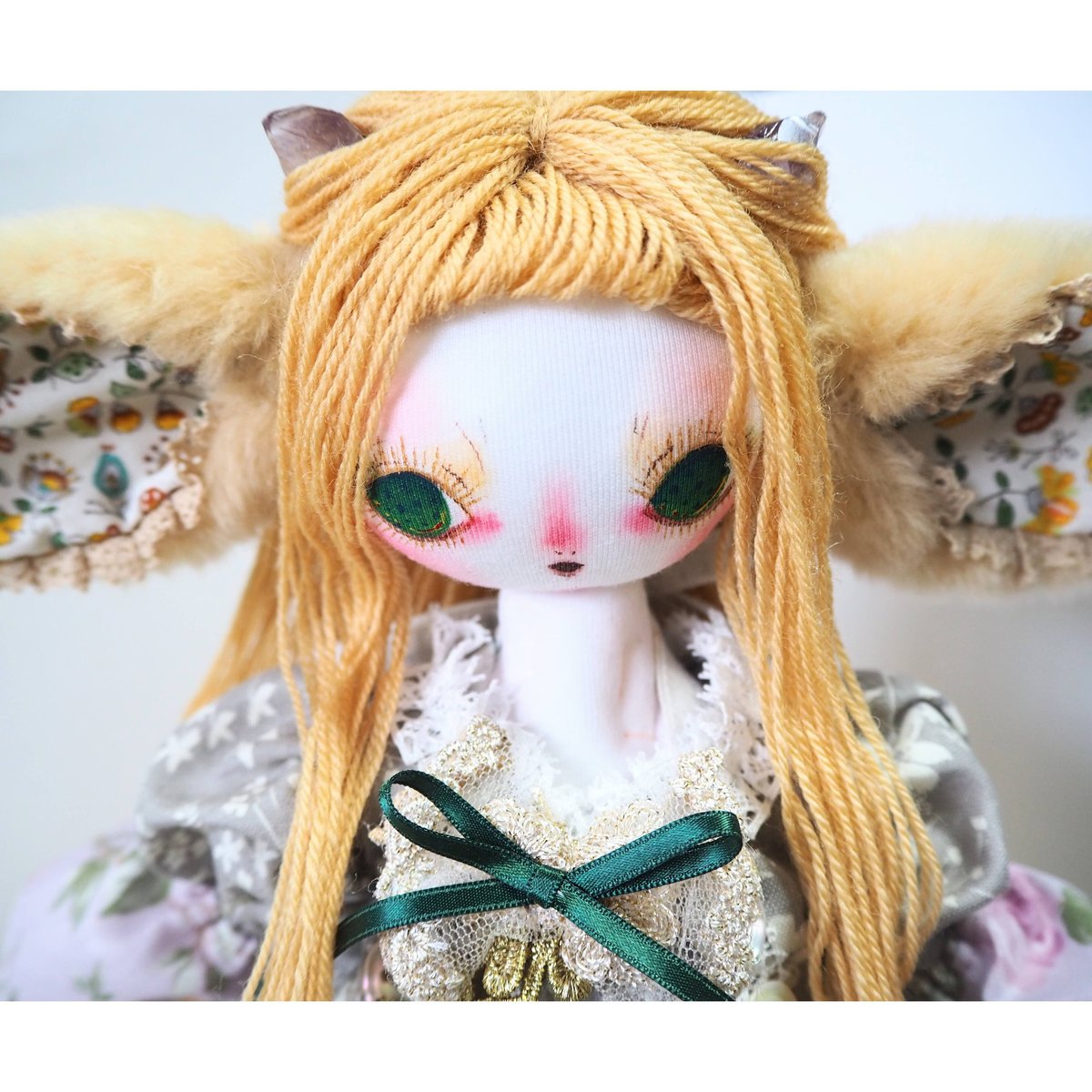 35cm布人形『Solana』 ぬいぐるみの女の子 | 魚水屋
