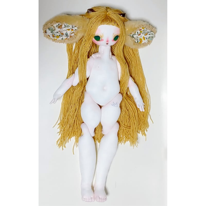 35cm布人形『Solana』 ぬいぐるみの女の子 | 魚水屋