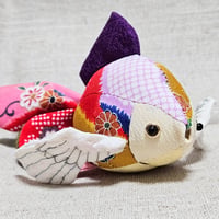 「①すくいの金魚ちゃん」 和風 ぬいぐるみ