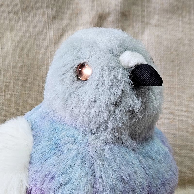 まんまるの鳩」ドバト カワラバト ぬいぐるみ | 魚水屋