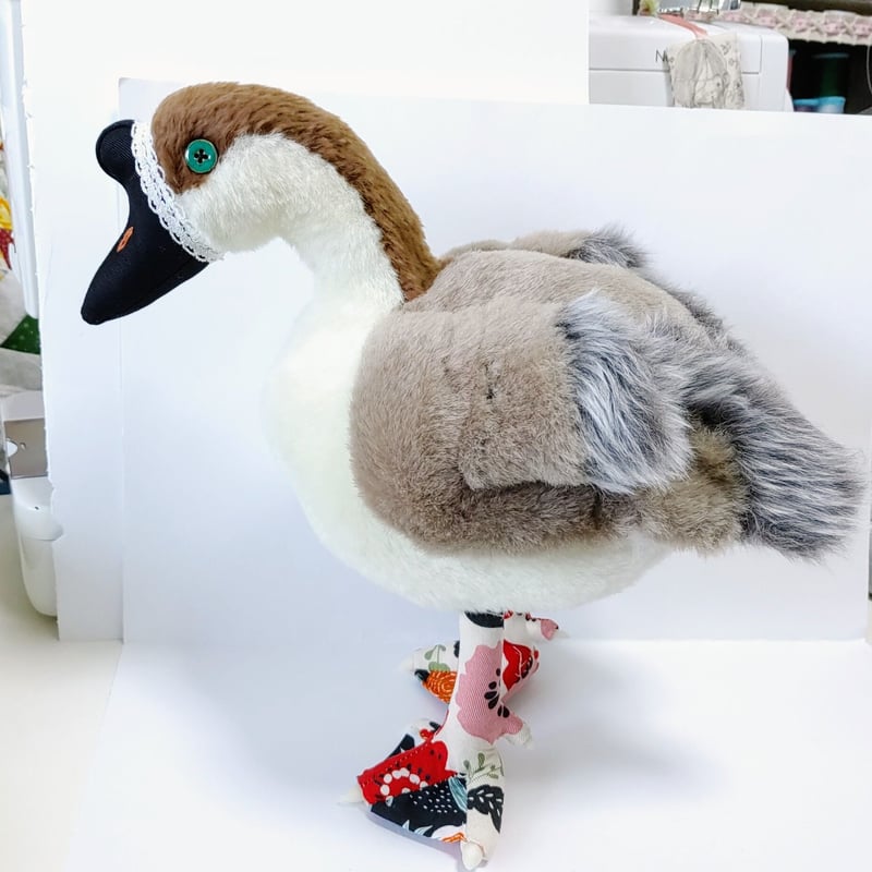 ガチョウぬいぐるみ Senger Naturwelt】ガチョウぬいぐるみ Lサイズ80cm (Senger