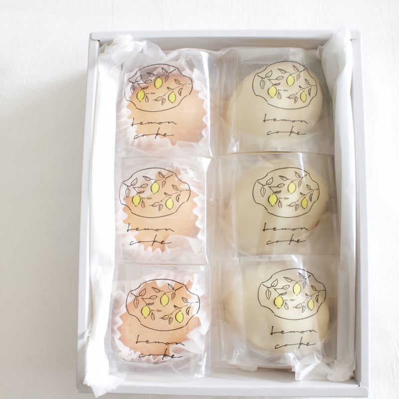 クリスマスレモンケーキセット（6個入り） | 菓子屋 shirushi