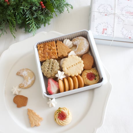 店頭受け取り】2025shirushiのクリスマスクッキー缶 | 菓子屋 shirushi