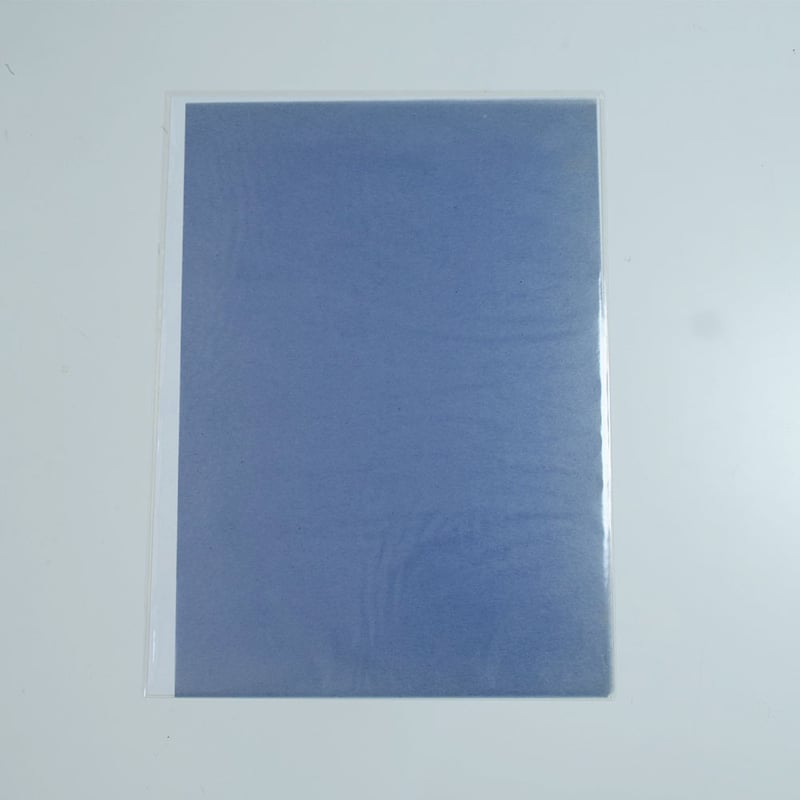 ロウ原紙(青) 10枚組 | 後藤ガリ版印刷所