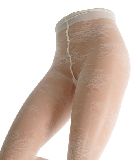 Trasparenze ARGO Tights in Seta (Ivory)