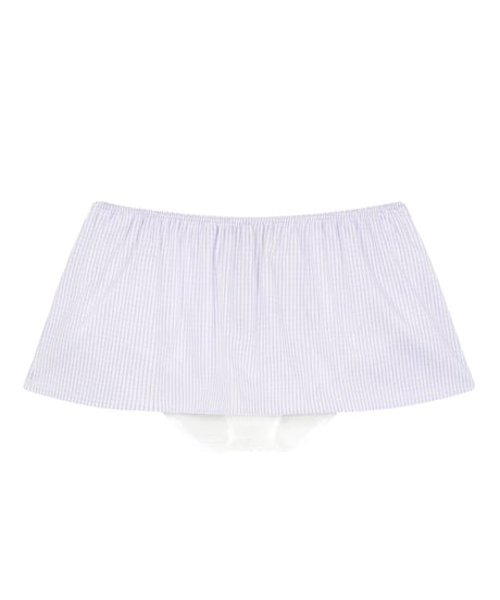 Fruity Booty Check Bloomer in Purple