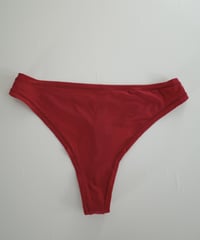 V Shape Thong in Red