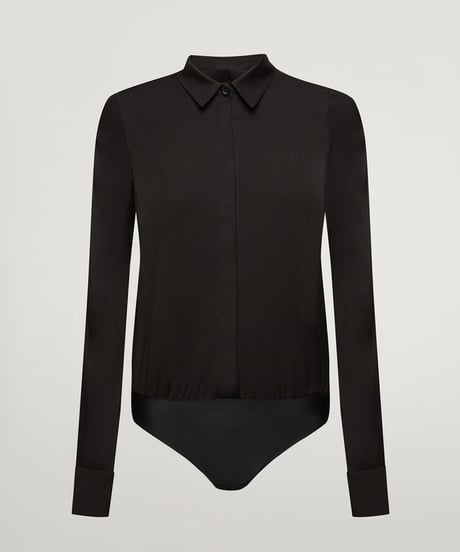 Wolford Shirt Body in Black