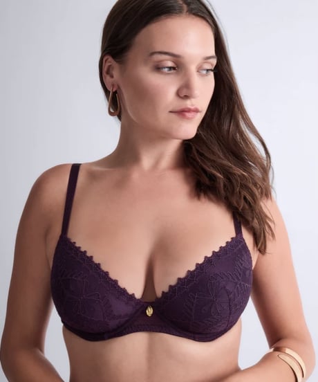 Aubade Mystery of Love  Padded bra in Plum