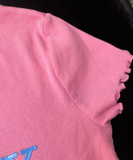 Juicy Heart T Shirt in Pink