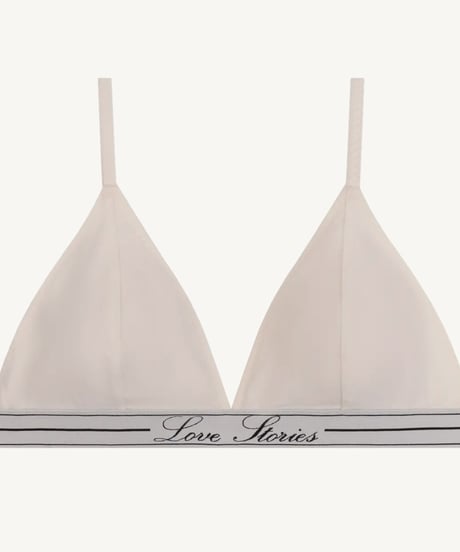 Love Stories Darling Undercovers Unpadded in White