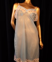 Vintage Dead Stock Nylon Dress in Blue