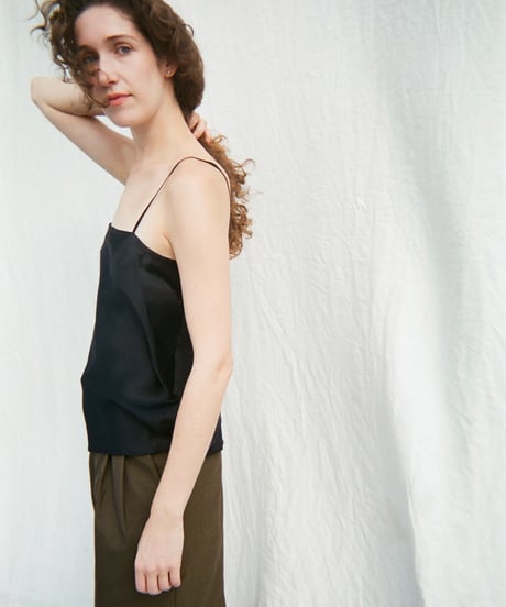 HAZE Silk Camisole in Black