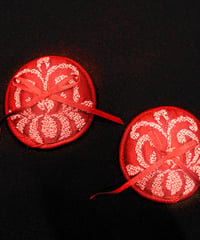 Valley Red lace nipple cover