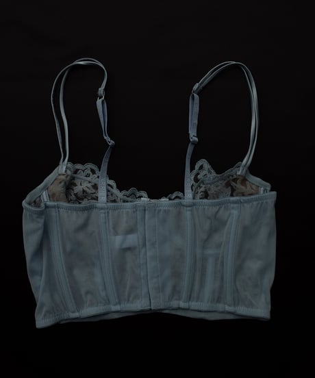 I.D. Sarrieri Wire Bustier in Ice blue