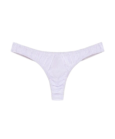 Fruity Booty Check Puffy Brief in Purple