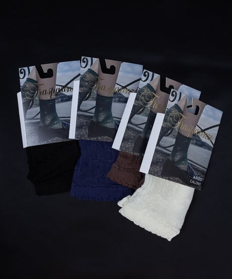 Trasparenze ARGO Socks in Black