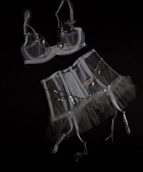 Agent Provocateur Melee Corset in White