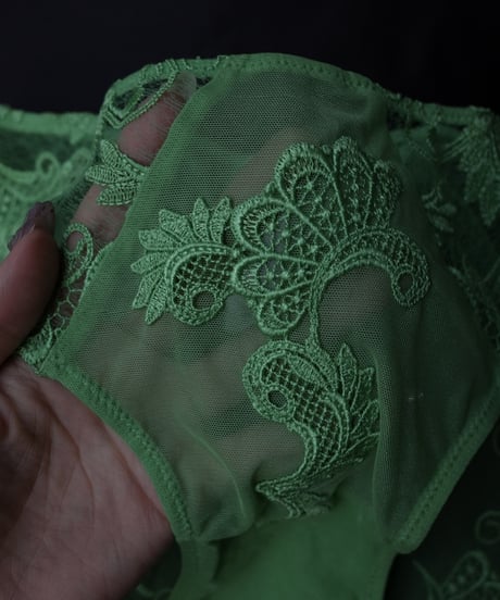 Lace Panty size1(S) in Green