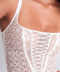 Aubade Secret Memories Bustier in Ivory