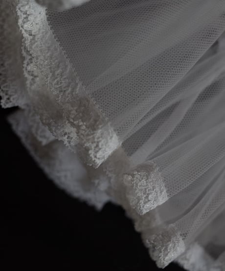 Agent Provocateur Tulle Skirt in White