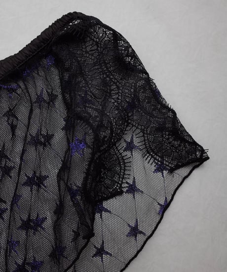 Star shorts in black