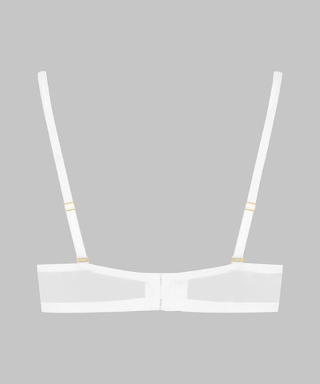 Maison Close Corps a Corp Balconette Bra in White