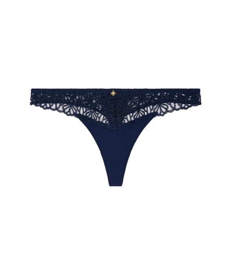 Aubade Secret Memories  Tanga in Navy