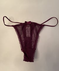 Zermatt Sophia Thong in Plum