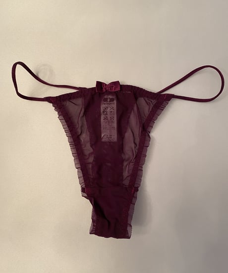 Zermatt Sophia Thong in Plum