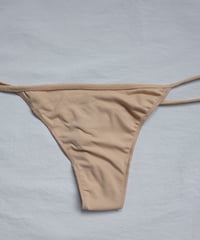 Basic Thong in Beige size1