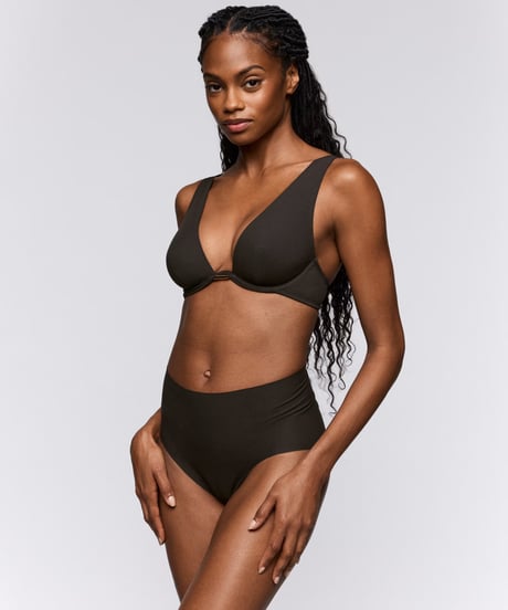 Andres Sarda Merlene Bralette in Moonrock