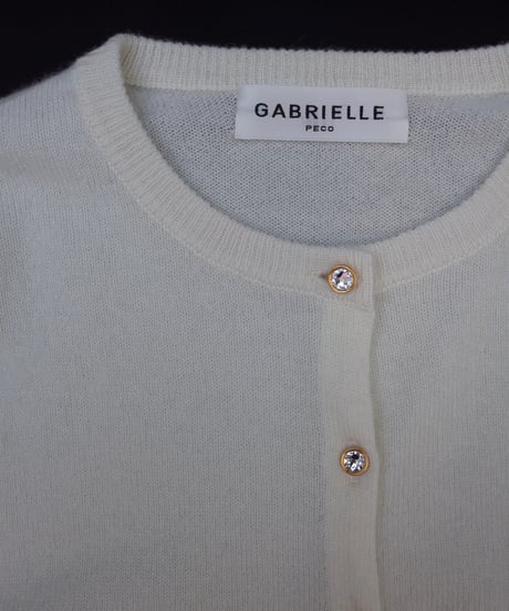 Cashmere Cardigan in Ivory