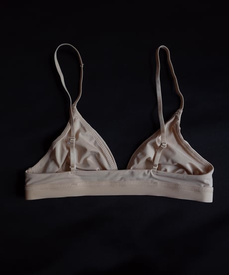 Soft bra in beige