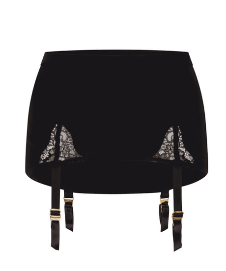 Agent Provocateur Brigette Roll On Suspender Black
