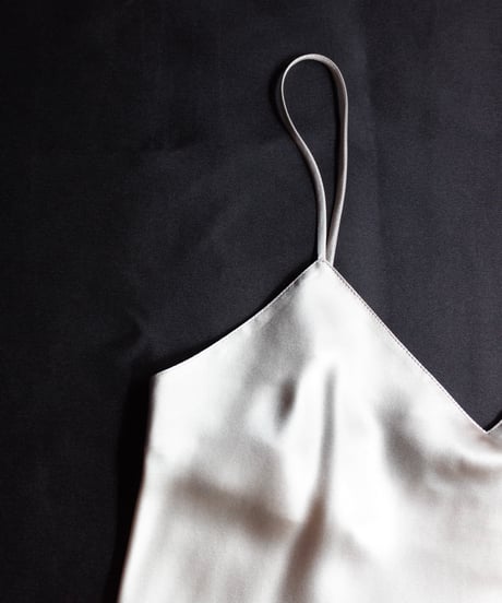 Luna di Seta Silk Camisole in Chanpagne