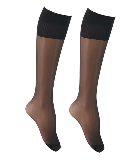 Trasparenze SONIA Knee High in Black
