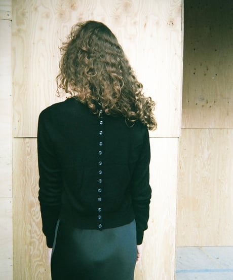 HAZE Cashmere Cardigan in Black