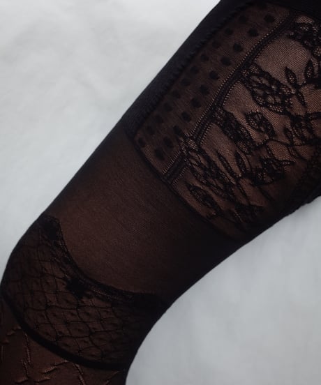 Trasparenze VARSAVIA Lace tights in Black