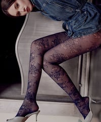 Trasparenze ARGO Tights in Indigo