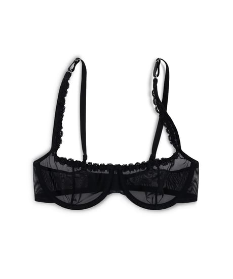 Fruity Booty Moss Bra in Black