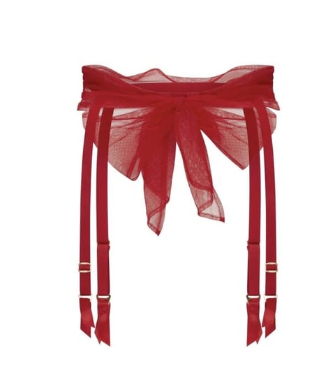 Agent Provocateur Danika Suspender in Red