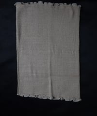 テフテフ Silk Body Short Warmer in Beige