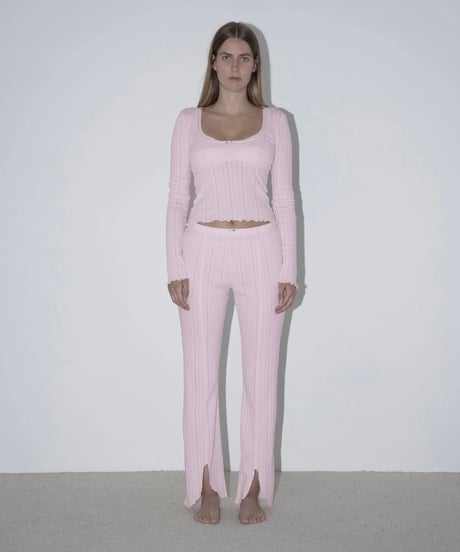 Icone Ava Tops ＆ Bottom Set in Blush
