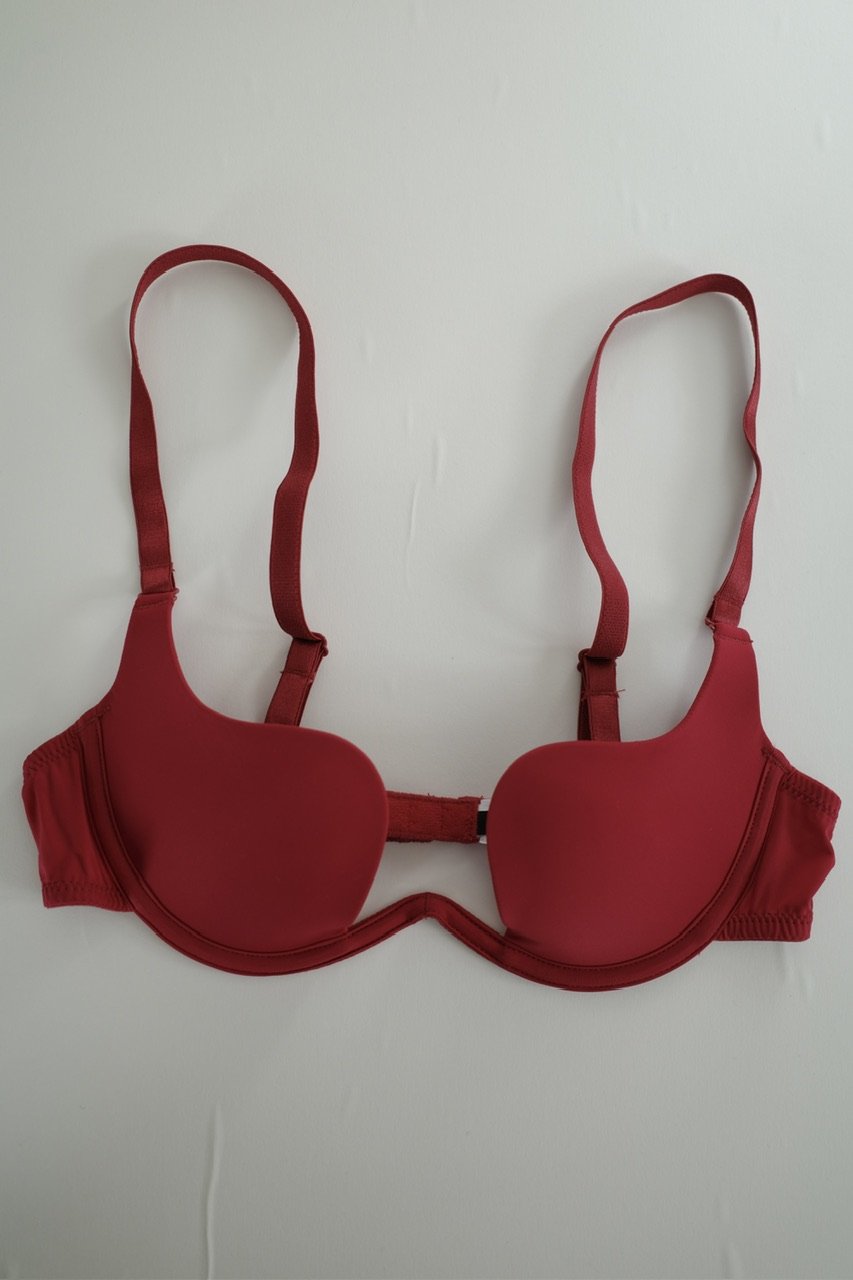 GABRIELLE PECO V Shape Bra in Red | GABRIELLE P