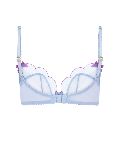 Agent Provocateur Lorna Plunge Underwired Bra in Blue