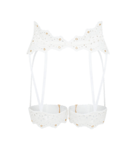 Agent Provocateur Nicoletti Suspender in White