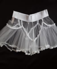 Agent Provocateur Tulle Skirt in White