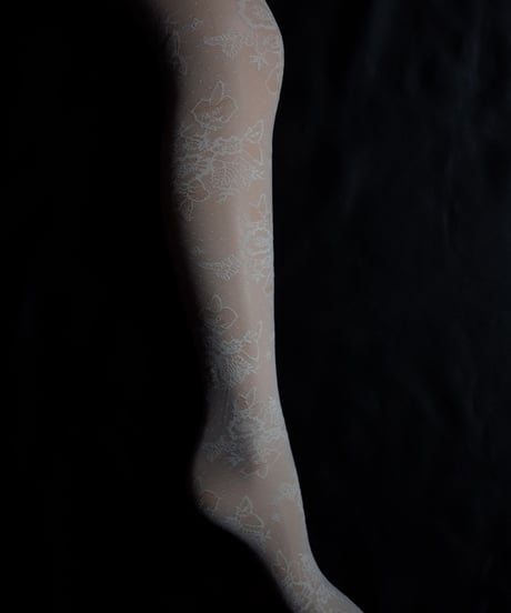 Trasparenze ARGO Tights in Seta (Ivory)